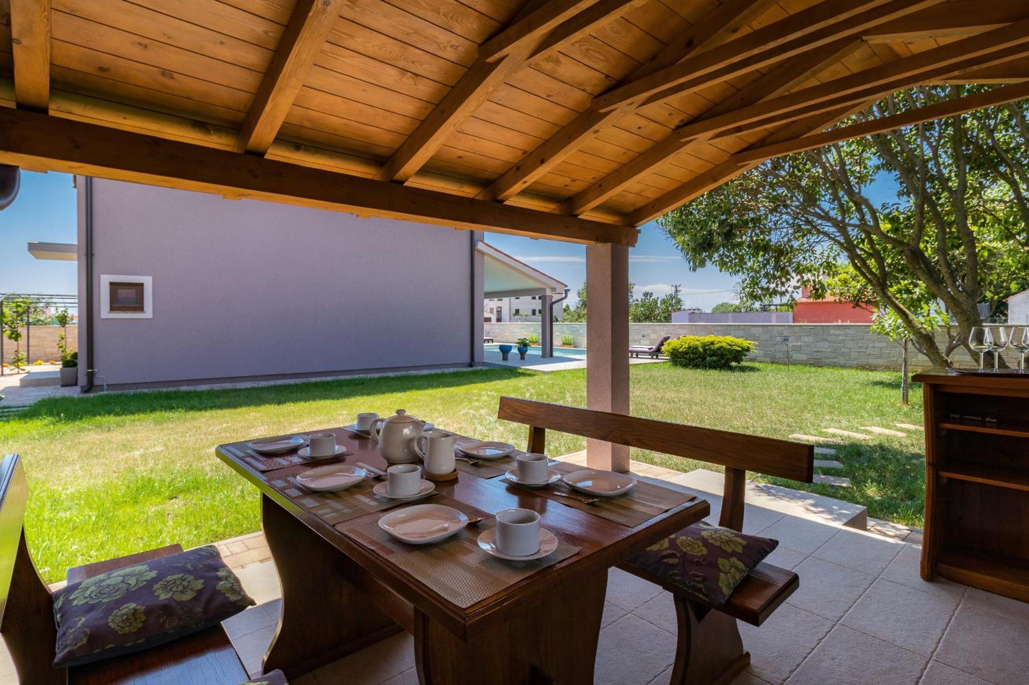 Villa Roma Near Pula For 6 People With Private Pool Jadreški Eksteriør billede